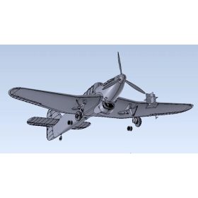 DORAWINGS 72016 Miles M.9A Master 1/72 repülőgép makett