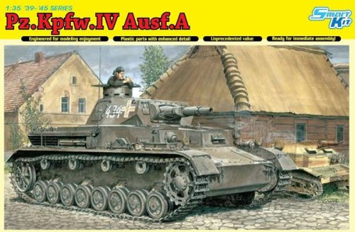 Dragon 6747 Panzer IV Ausf.A 1/35 harckocsi makett