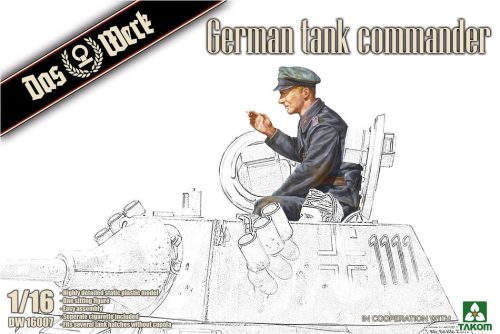 Das Werk DW16007 German Tank Commander  (1/16)