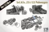 Das Werk DW16022 German Sd.Kfz.251/22 Ausf.D "Pakwagen" (1/16) harcjármű makett