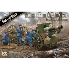   Das Werk DW35022 French Schneider 155mm C17S howitzer (1/35) löveg makett