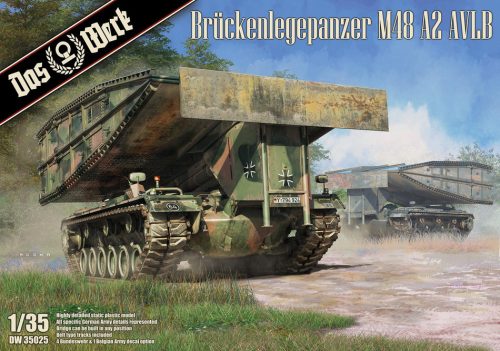 Das Werk DW35025 Brueckenlegepanzer M48A2 AVLB (1/35)