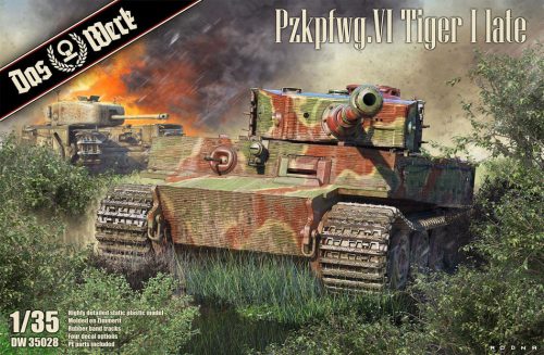 Das Werk DW35028 PzKpfwg.VI Tiger I late (Sd.Kfz.181) (1/35)