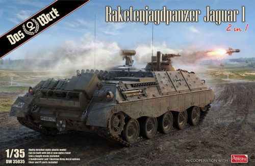 Das Werk DW35035 Raketenjagdpanzer Jaguar 1 (2 in 1) (1/35)