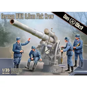   Das Werk DW35038 German WW2 8.8 cm Flak Crew (1/35) figura makett