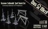 Das Werk DW48001 Luftwaffe Jack Stand Set with Saw Horses - Standard Edition 1/48 dioráma kiegészítő