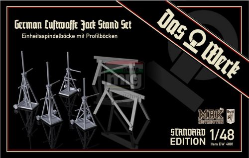 Das Werk DW48001 1/48 Luftwaffe Jack Stand Set with Saw Horses - Standard Edition