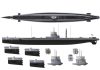 Das Werk DW72001 S.M. U-Boot 9  - WWI German Submarine (1/72)