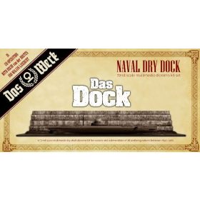   Das Werk DWA022 Naval Dry Dock / Trockendock 1/72 - dioráma kiegészítő