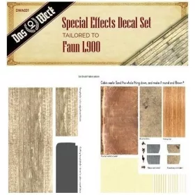   Das Werk DWA031 Special Effects Decal Set for Faun L900 (1/35) - Matricakészlet