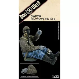   Das Werk DWF010 EF-126 / 127 "Elli" Pilot Figure 1/32 - figura makett