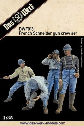 Das Werk DWF013 155mm French Schneider gun crew 