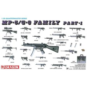 Dragon 3803 MP-5/G-3 Family 1/35 makett