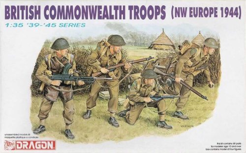 Dragon 6055  BRITISH COMMONWEALTH TROOPS (NW EUROPE 1944) (1/35)