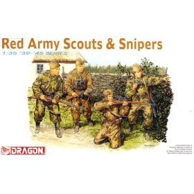 Dragon 6068 Red Army Scouts & Snipers 1/35 figura makett