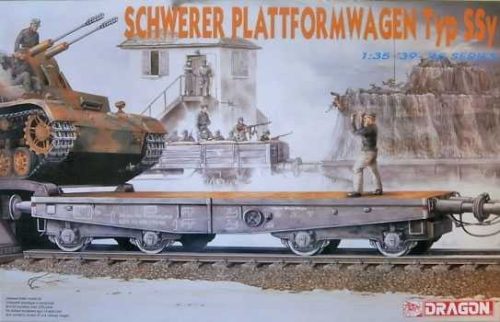 Dragon 6069  SCHWERER PLATTFORMWAGEN TYP SSY (1/35)