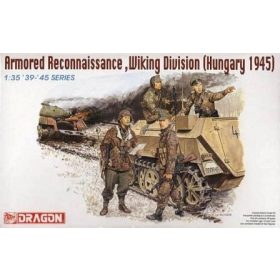   Dragon 6131 Armored Reconnaissance, Wiking Division (Hungary 1945) 1/35 figura makett