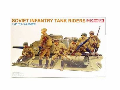 Dragon 6197  SOVIET INFANTRY TANK RIDERS (1/35)