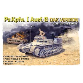 Dragon_6207 Pzkpfw. I Ausf. B, DAK Version (1/35)