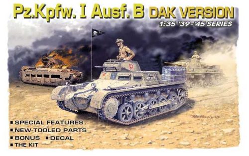 Dragon_6207 Pzkpfw. I Ausf. B, DAK Version (1/35)