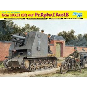   Dragon 6259  15cm s.IG.33 (Sf) AUF Pz.Kpfw.I Ausf.B (SMART KIT) (1/35)