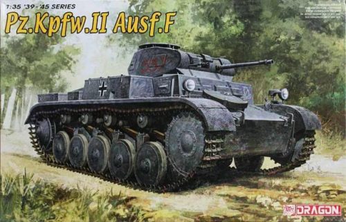 Dragon 6263 Pz.Kpfw.II Ausf.F Panzer II. 1/35 harckocsi makett