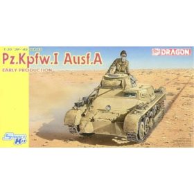   Dragon 6289 Panzer I harckocsi, PZ.KPFZ.AUSF.A Tank, Korai változat 1/35 makett
