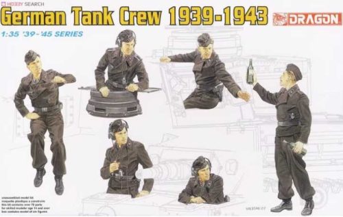 Dragon 6375  GERMAN TANK CREW 1939-1943 (1/35)