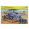 Dragon 6402 German Pz.Kpfw.IV Ausf.E Tauchpanzer w/Betriebsstoffanhänger 1/35 harckocsi makett