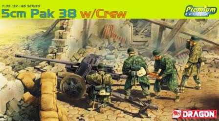 Dragon_6444 5cm PaK 38 w/CREW (1/35)