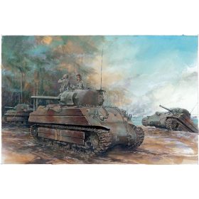   Dragon 6462 US Sherman USMC M4A2(W) Late Production PTO 1/35 harckocsi makett