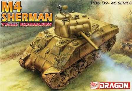 Dragon 6511  M4 SHERMAN 75mm NORMANDY (1/35)