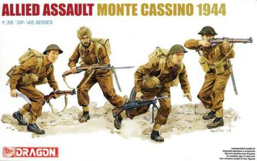 Dragon 6515  ALLIED ASSAULT (MONTE CASSINO 1944) (1/35)