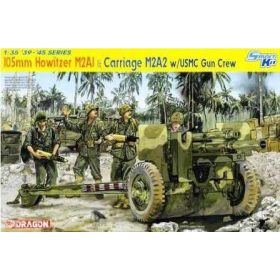 Dragon 6531  105mm HOWITZER M2A1 & CARRIAGE M2A2 (1/35)