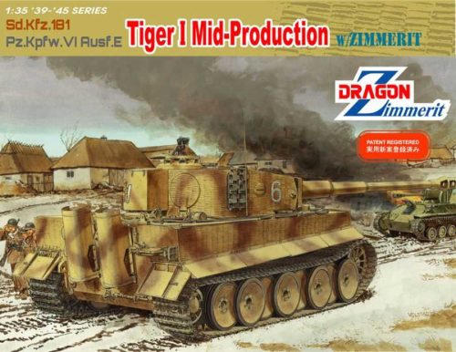 Dragon 6700  TIGER I MID PRODUCTION W/ZIMMERIT (1/35)