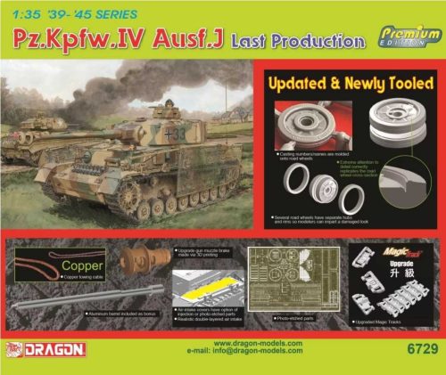 Dragon_6729 Pz.Kpfw.IV Ausf.J LAST PRODUCTION (1/35)