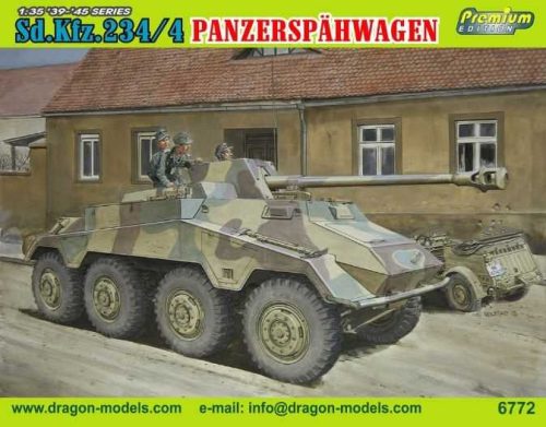 Dragon 6772  SD.KFZ.234/4 PANZERSPÄHWAGEN (PREMIUM EDITION) (1/35)