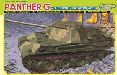 Dragon_6913 PANTHER G w/TURRET ROOF ARMOR (1/35)