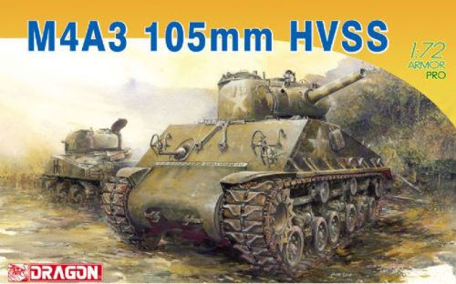 Dragon 7313  M4A3 105mm HVSS (1/72)