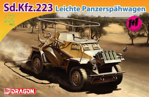 Dragon 7420  Sd.Kfz.223 Panzerfunkwagen (1/72)