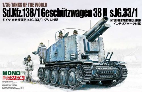 Dragon_MD005 GESCHUTZWAGEN 38 H s.IG.33/1 (1/35)