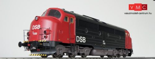 ESU 30226 Dízelmozdony MY 1159 Nohab, piros/fekete, DSB (E5) (1) - Sound és füst