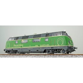   ESU 31082 Dízelmozdony BR 220 053, Reuschling, zöld (E6) (H0) - LokSound és füst, DC/AC