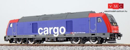ESU 31099 Dízelmozdony BR 245 502, piros-kék, SBB Cargo (E6) (H0) - Sound és füstölővel, 