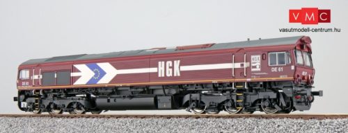 ESU 31271 Dízelmozdony Class 66, HGK DE 61, piros (E5) (H0) - Sound és füst, DC/AC