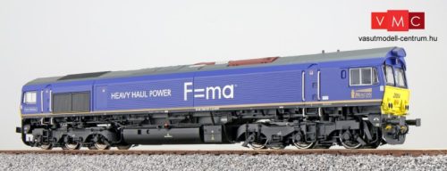 ESU 31273 Dízelmozdony Class 66, HHPI 29004, kék (E6) (H0) - Sound és füst, DC/AC