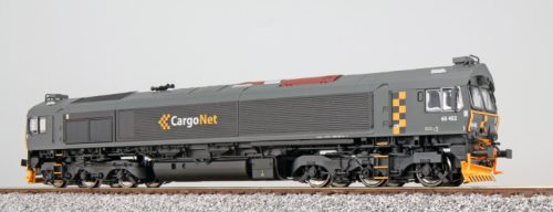 ESU 31277 Dízelmozdony Class 66, Cargo Net 66402, sötétszürke (E6) (H0) - Sound és füst, 