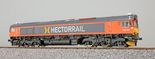 ESU 31284 Dízelmozdony Class 66, T66 713, Hectorrail (E6) (H0) - LokSound hangdekóderrel és 