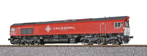 ESU 31363 Dízelmozdony Class 66 DE 6301 Crossrail (E6) (H0) - LokSound hangdekóderrel és füstölővel, DC/AC