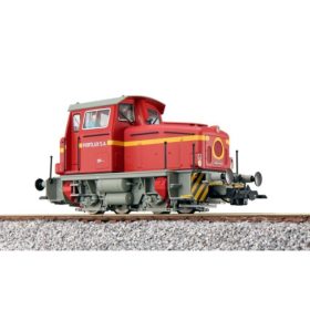   ESU 31446 Dízelmozdony BR KG 230, Portlux SA (E4) (H0) - LokSound hangdekóderrel, digitális kuplunggal és füst, DC/AC